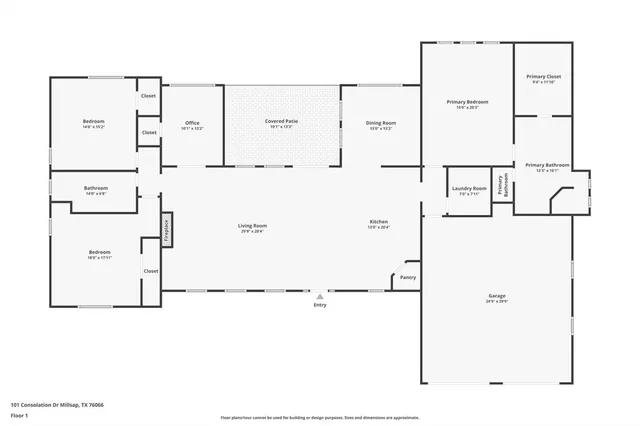 $535,000 | 101 Consolation Drive, Millsap, TX 76066
