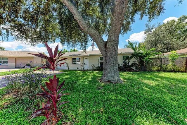 a view of outdoor space and yard