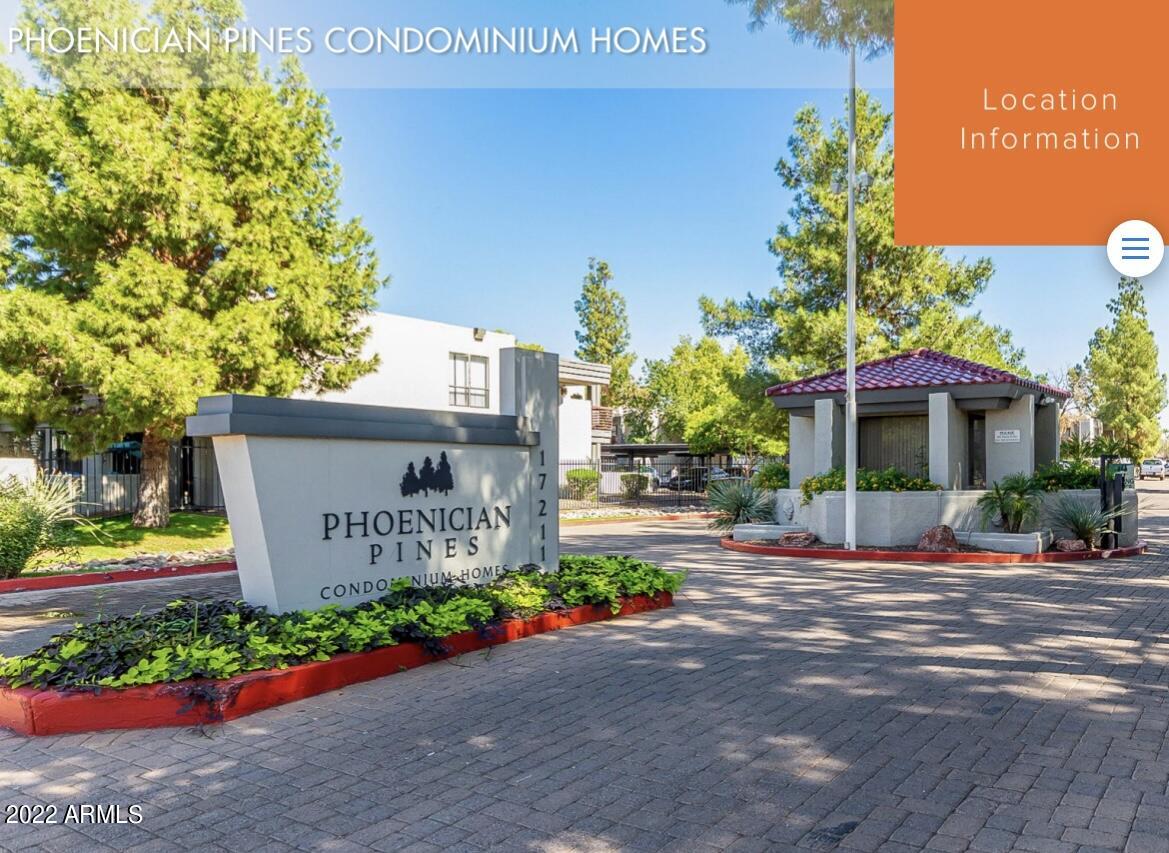 17211 North 35th Avenue, Unit D112 Phoenix, AZ 85053 - Photo 6 of 17 a front view of a house with garden