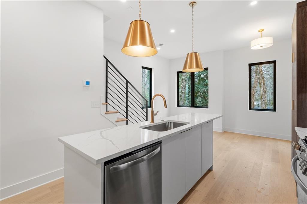 1165 Penny Lane Atlanta, GA 30329 - Photo 5 of 40 a kitchen with sink and window