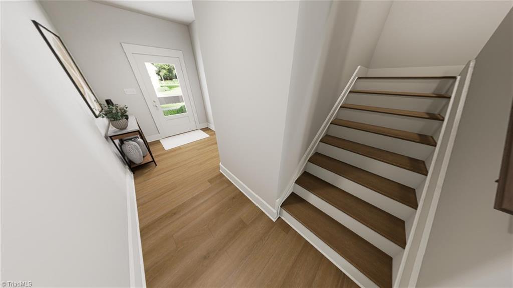 5456 Rock Valley Drive Trinity, NC 27370 - Photo 15 of 24 Stairs to second floor