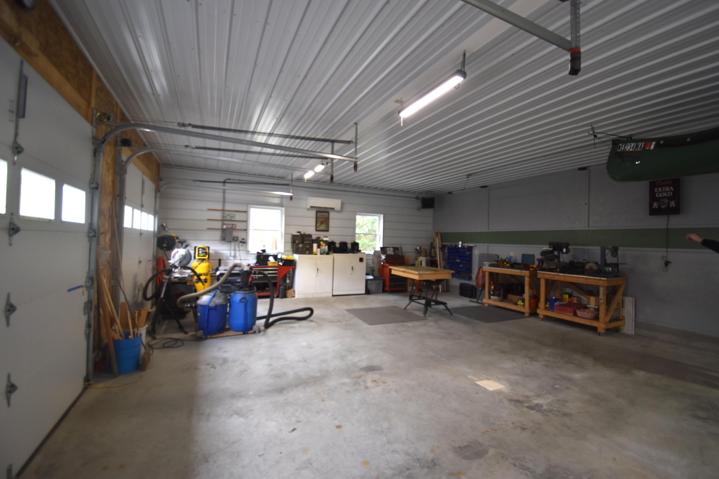 654 Warren Hill Road Palmyra, ME 04965 - Photo 25 of 29 3 car garage