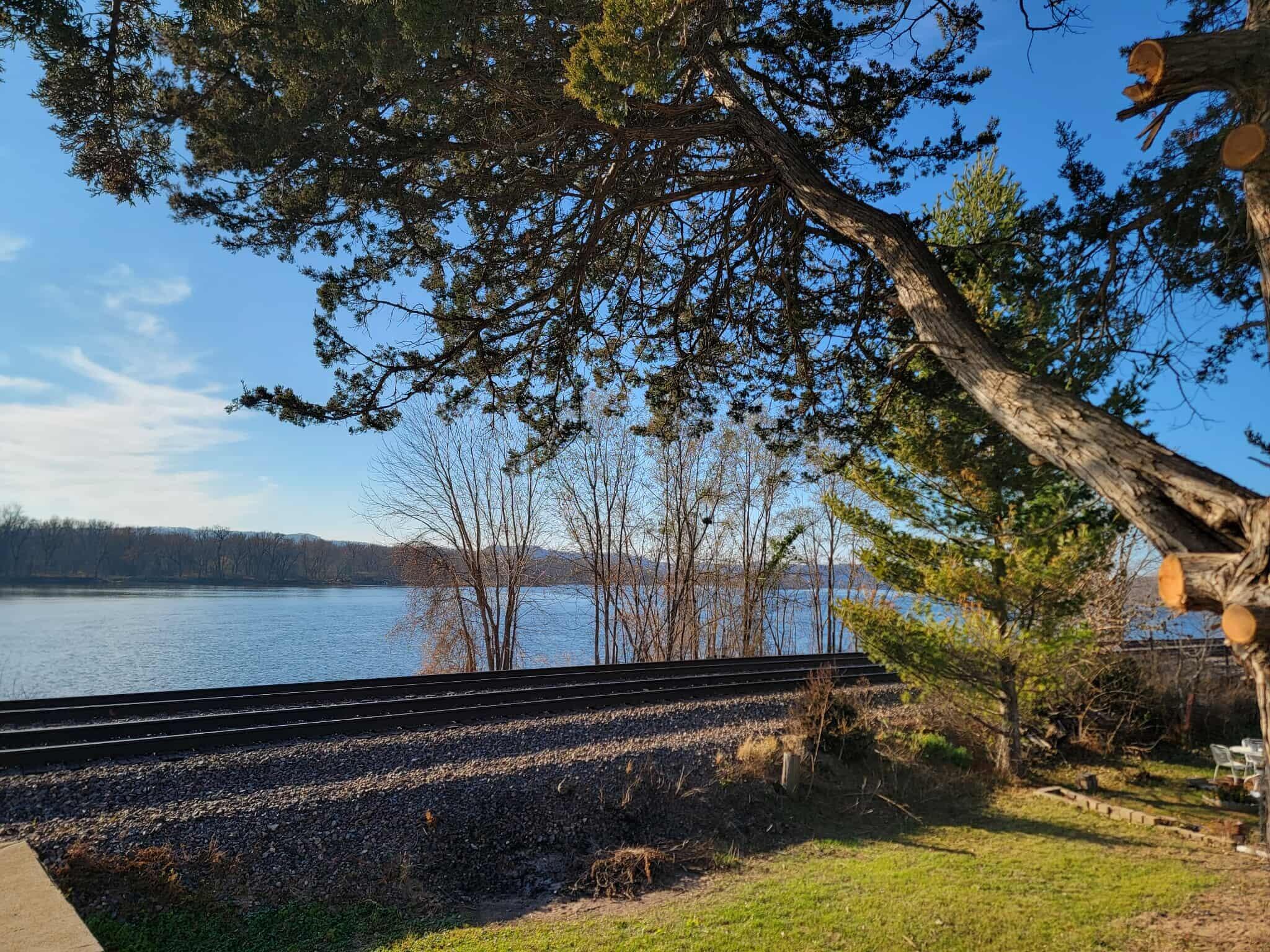 39 North Shore Drive, Unit 39 1/2 Fountain City, WI 54629 - Photo 33 of 34 River view from backyard