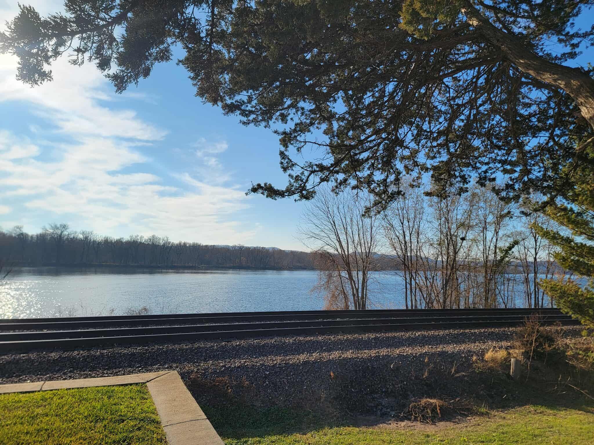 39 North Shore Drive, Unit 39 1/2 Fountain City, WI 54629 - Photo 4 of 34 River view from backyard