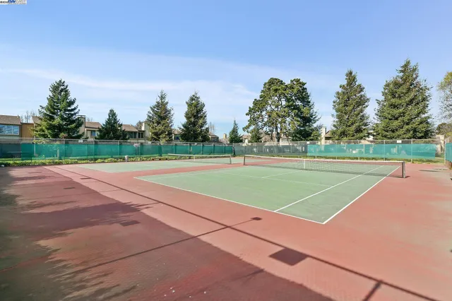 a view of a tennis court