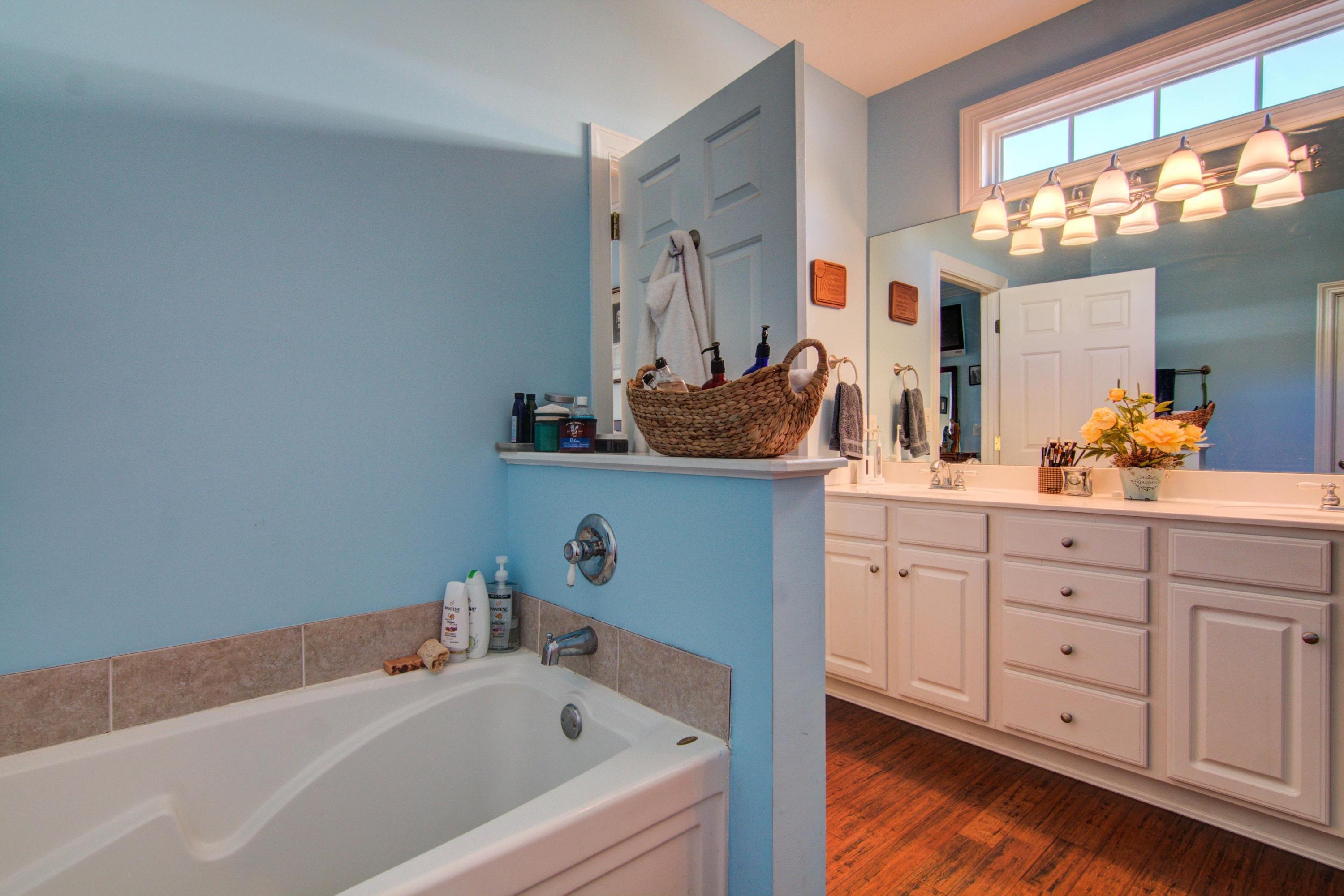 1129 Mountain View Road Vinton, VA 24179 - Photo 15 of 24 a bathroom with a tub sink and mirror