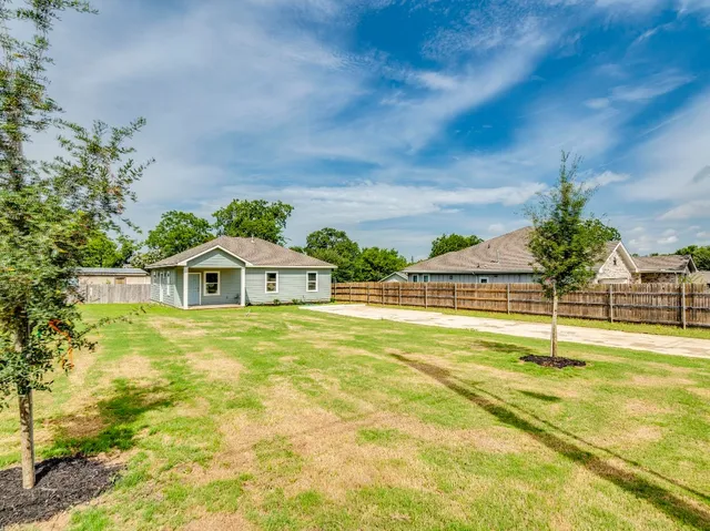 a view of a house with a swimming pool