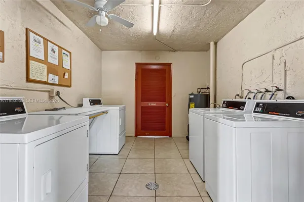 a room with storage and utility