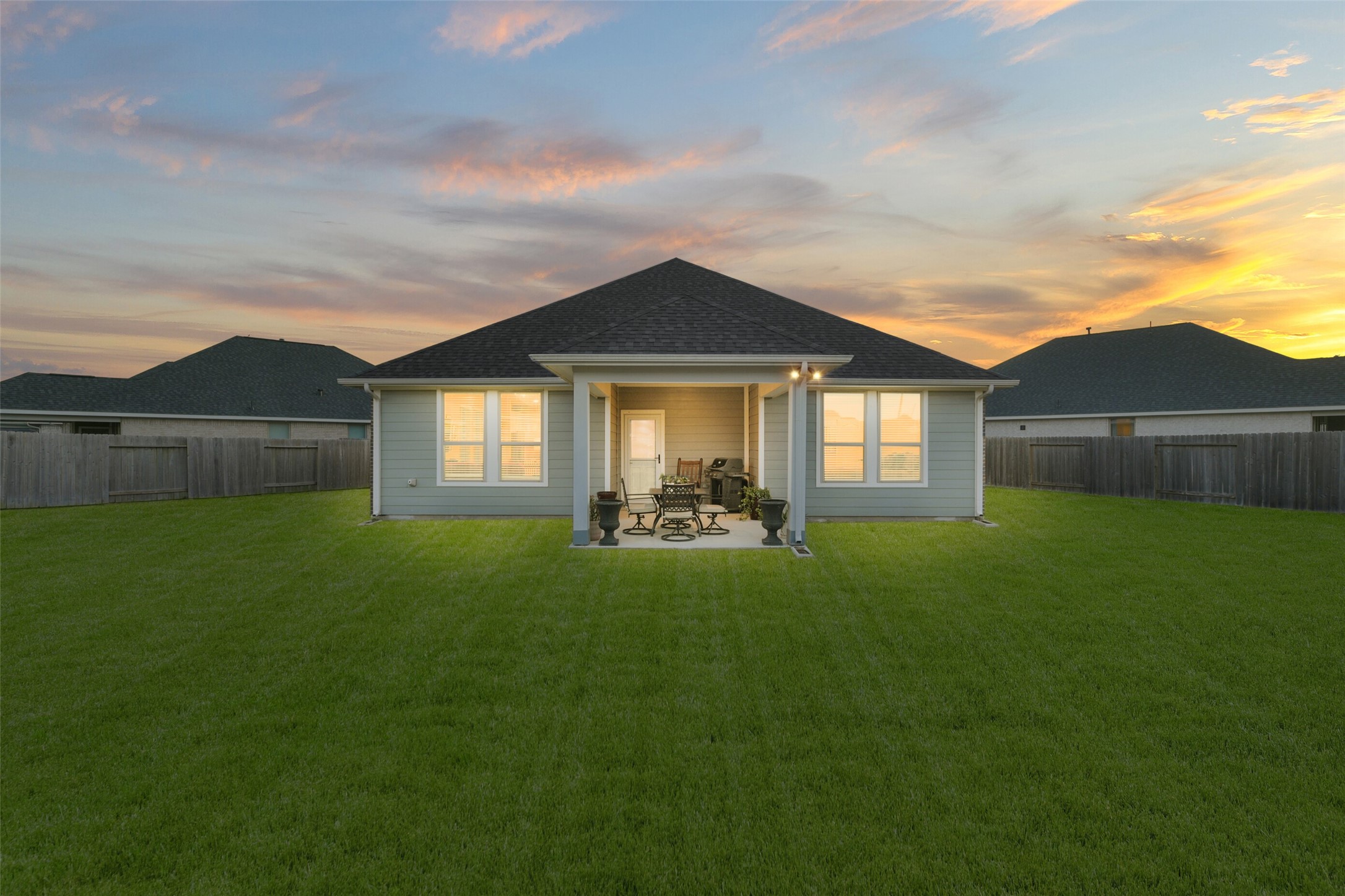 8307 Divot Trace Fulshear, TX 77441 - Photo 15 of 16 Big beautiful Private backyard!!