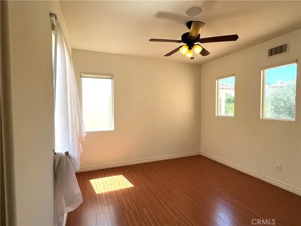 a view of a balcony with an ocean view