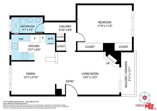 $718,500 | 1317 Stanford Street, Unit 5, Santa Monica, CA 90404