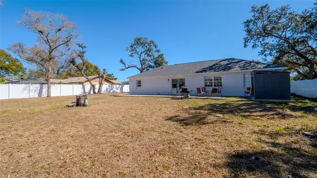 a view of outdoor space and yard