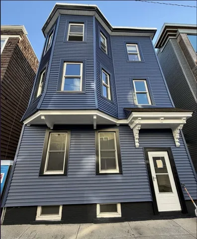 a front view of a building