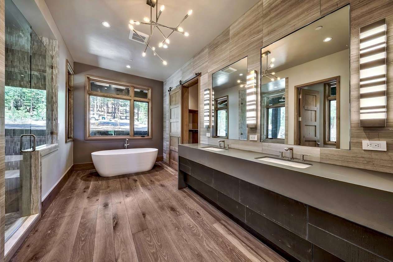 7565 Lahontan Drive Truckee, CA 96161 - Photo 18 of 21 a large spacious bathroom with a large tub and sink