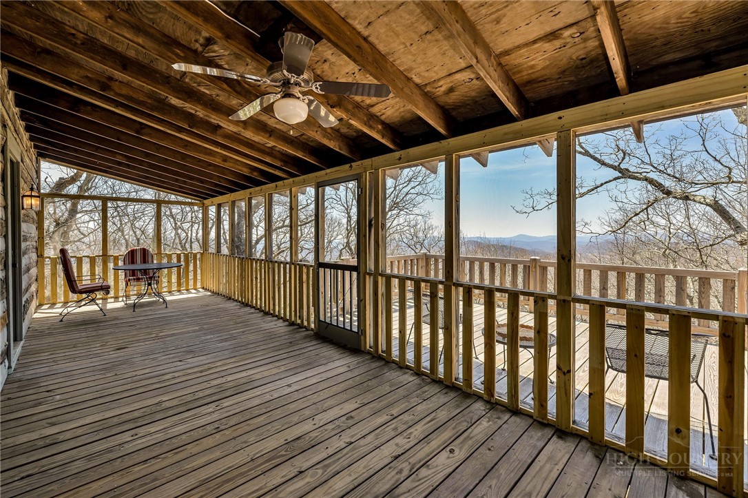 1992 Homestead Road Todd, NC 28684 - Photo 27 of 44 a view of porch with wooden floor