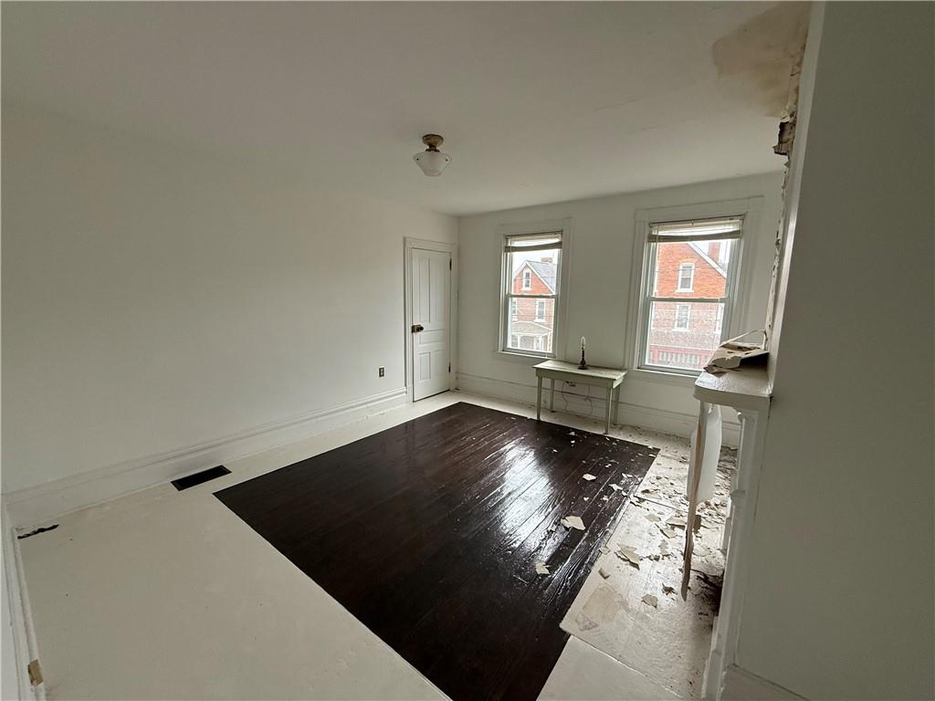 136 Queen Street Kittanning, PA 16201 - Photo 18 of 29 a view of a living room and hardwood floor