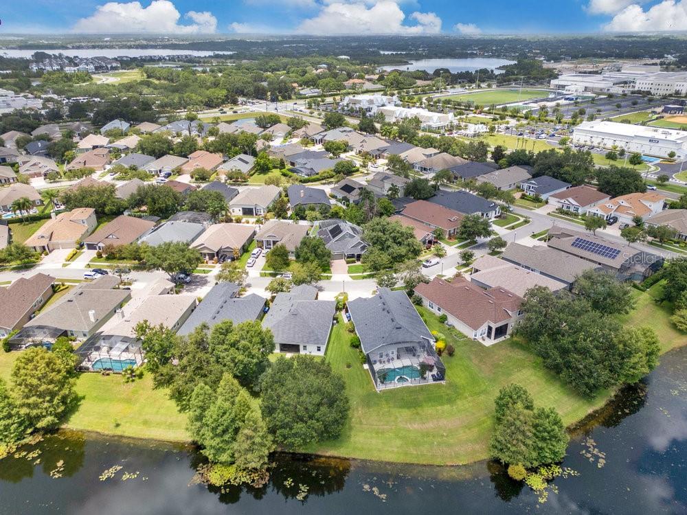 6139 Andreozzi Lane Windermere, FL 34786 - Photo 47 of 53 an aerial view of residential houses with outdoor space