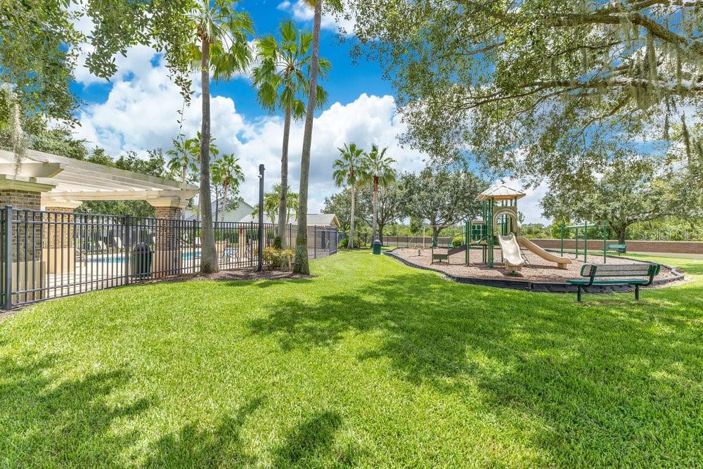 6139 Andreozzi Lane Windermere, FL 34786 - Photo 51 of 53 a backyard of a house with table and chairs