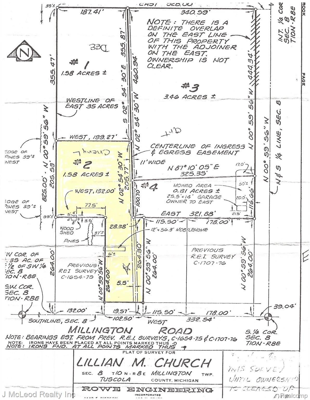 5280 Millington Road Millington, MI 48746 - Photo 17 of 18 Survey pic.jpg