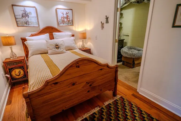 a view of outdoor space with trees