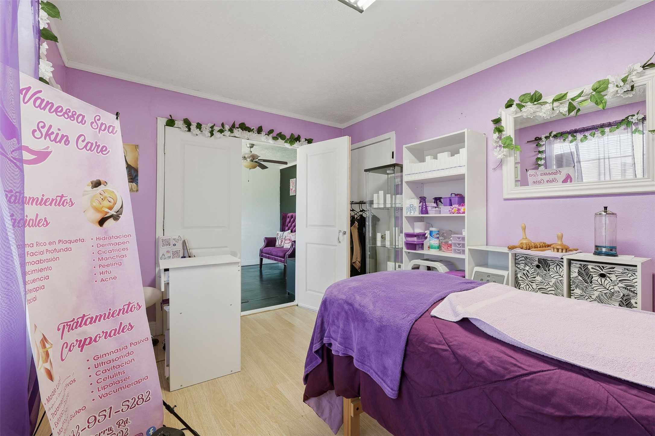 2205 Strawberry Road Pasadena, TX 77502 - Photo 11 of 29 a bed room with a bed and a desk