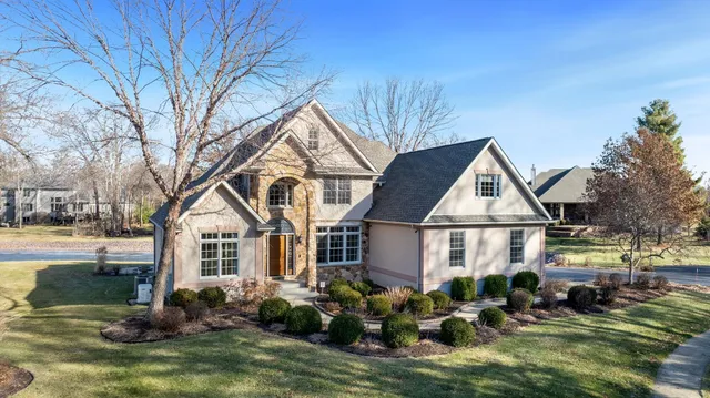 a view of road with large trees