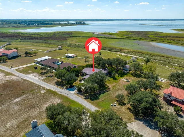 a view of a outdoor space with a lake view
