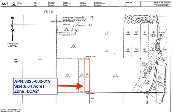 $20,000 | 250219 Vic Burns Canyon, Lake Hughes, CA 93532