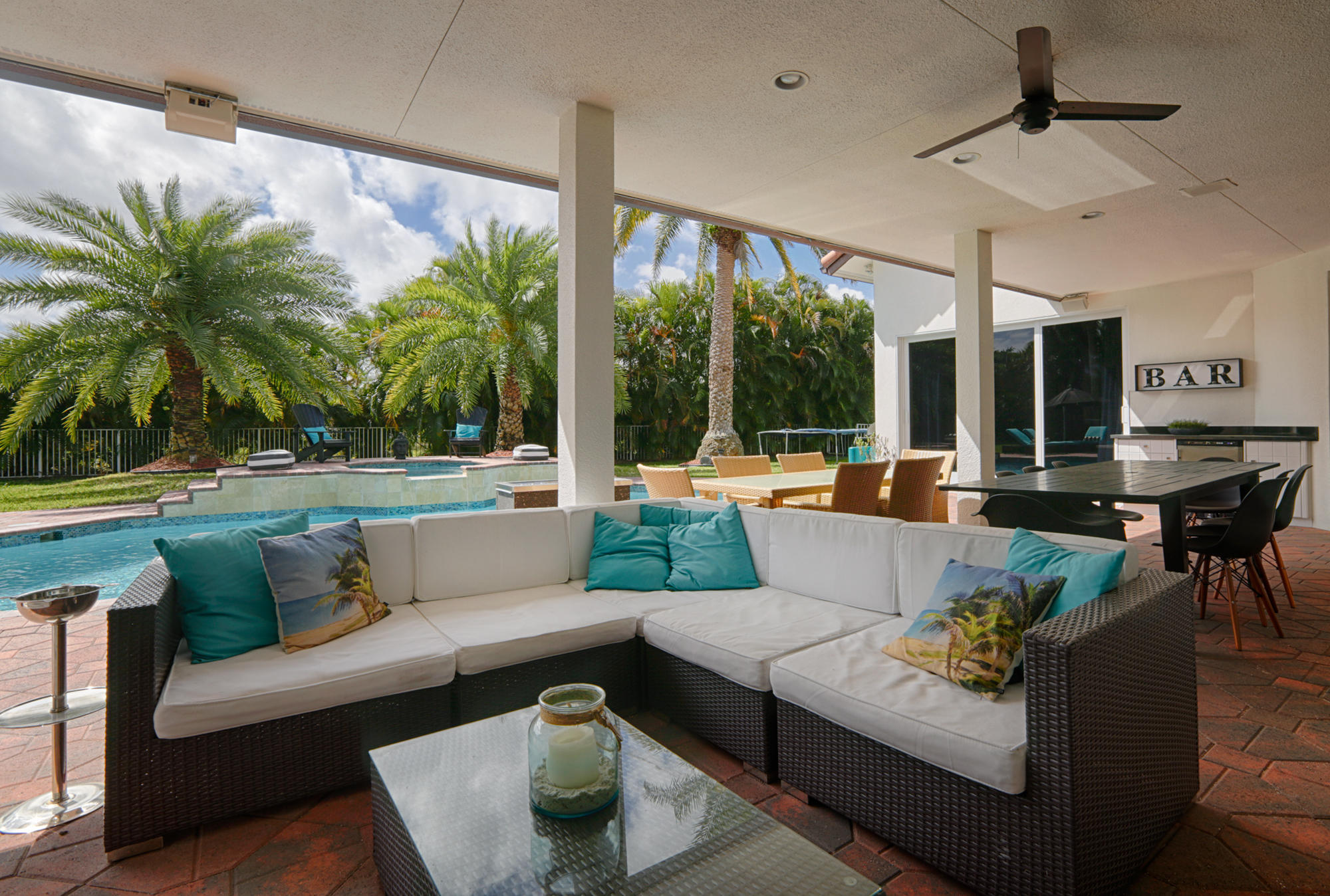 1360 Southwest 21st Avenue Boca Raton, FL 33486 - Photo 9 of 37 Cover patio
