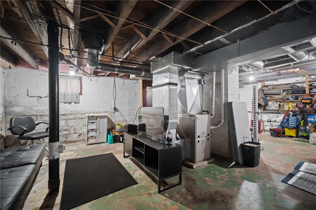 1412 Broadway Avenue McKees Rocks, PA 15136 - Photo 22 of 39 a view of storage and utility room