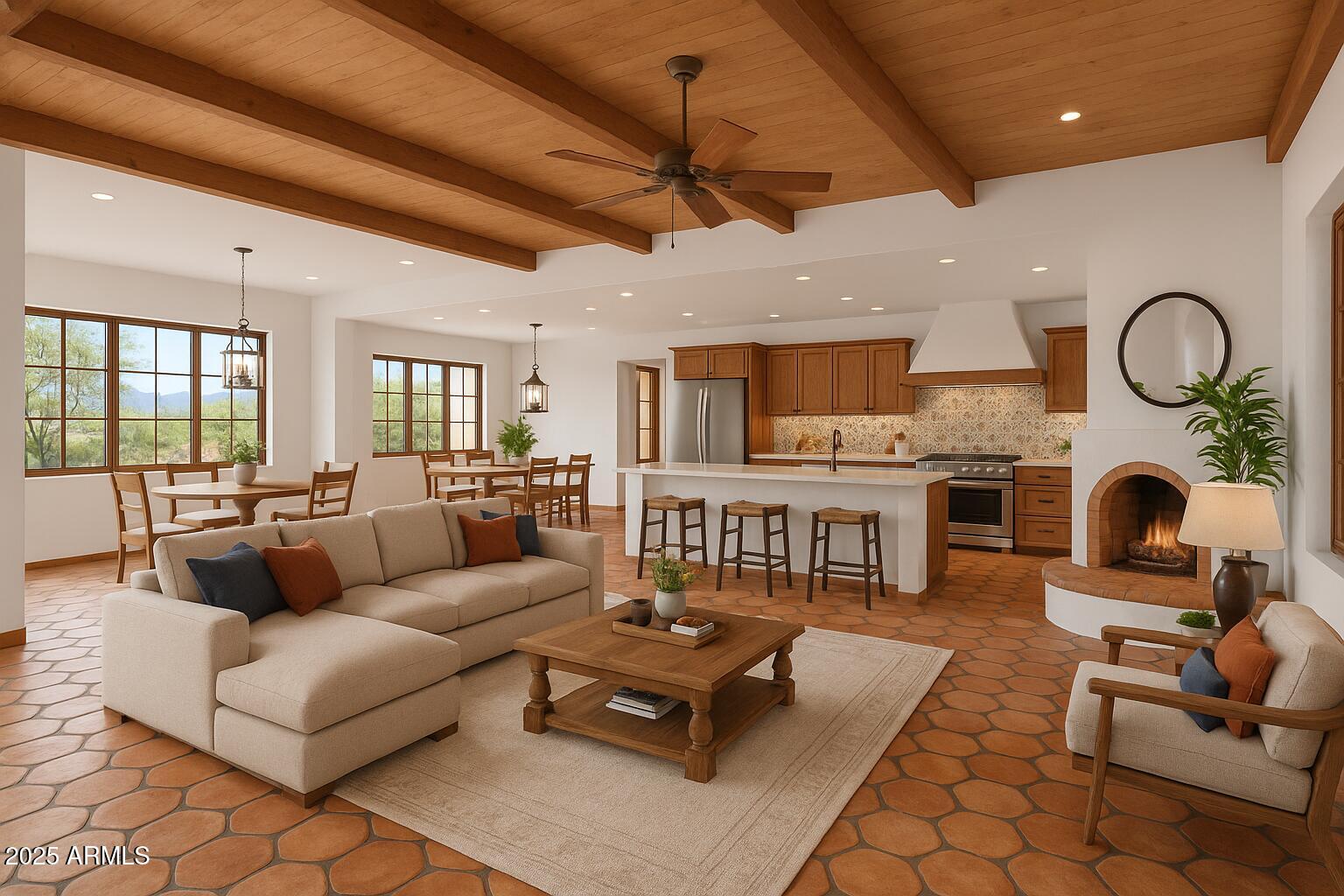 7143 East Highland Road Cave Creek, AZ 85331 - Photo 14 of 99 Kitchen AI rendering