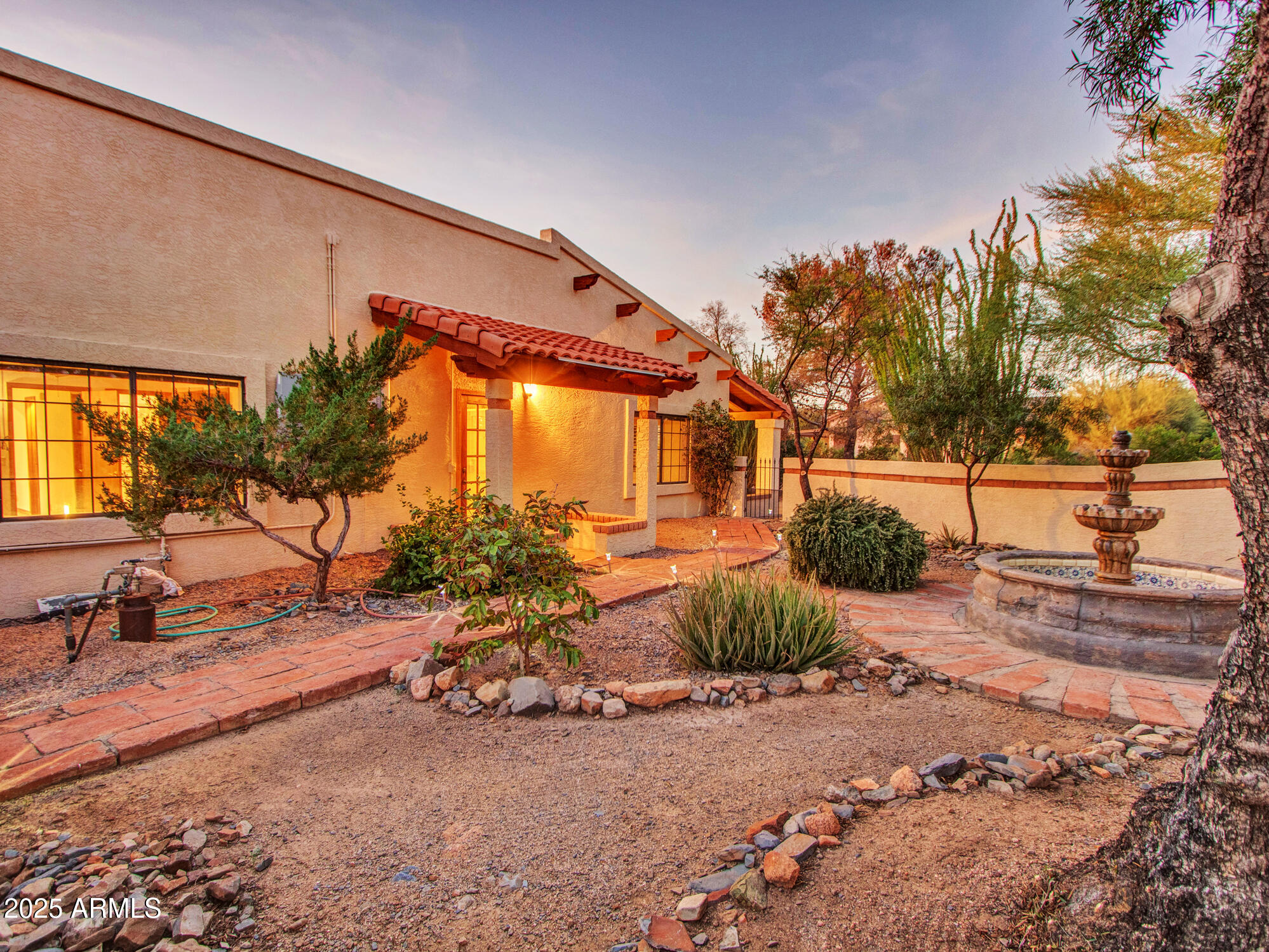 7143 East Highland Road Cave Creek, AZ 85331 - Photo 81 of 99 Sunset_02_Fountain-Courtyard-(3)