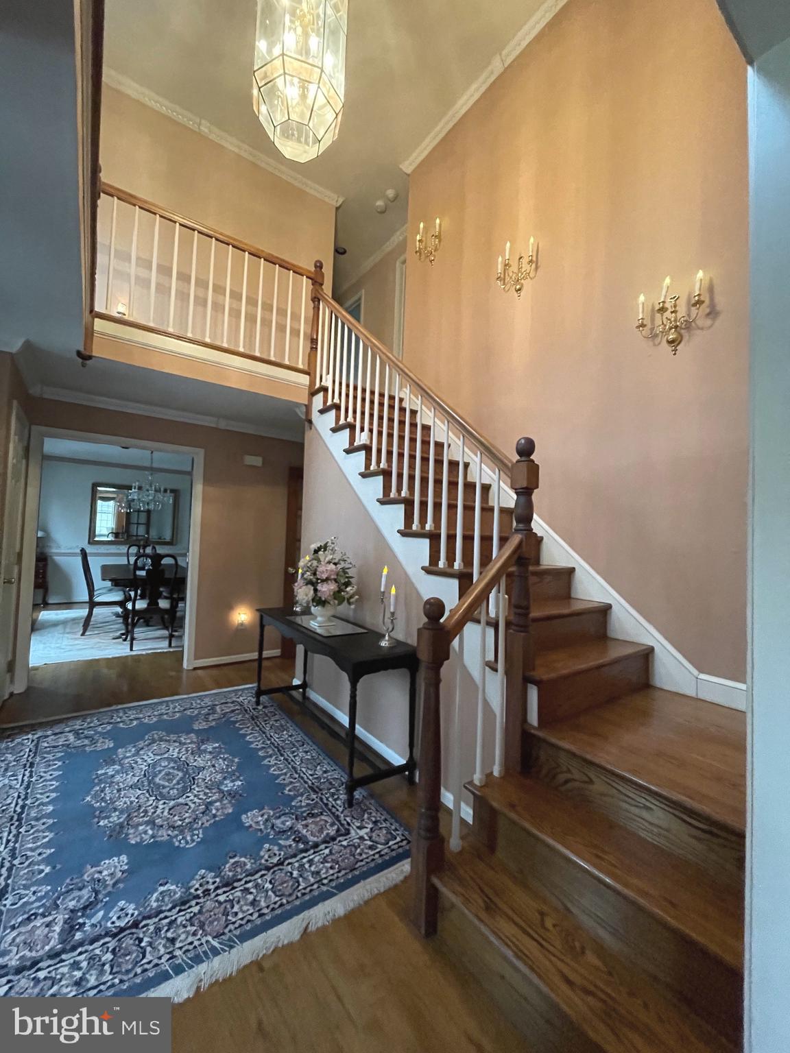 1 Derringdale Road Wayne, PA 19087 - Photo 8 of 41 Hardwood Floors on the Staircase