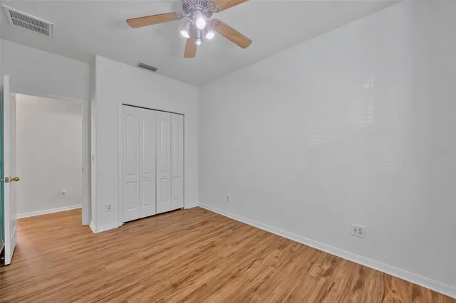 wooden floor in an empty room