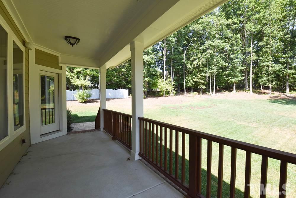 2008 Bowling Green Trail Raleigh, NC 27613 - Photo 25 of 30 The spacious covered rear Porch is off the Bfast area - great for grilling & entertaining.