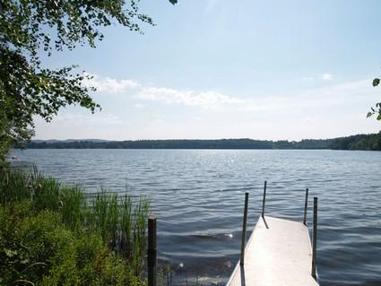 0 Withheld Road Salisbury, CT 06039 - Photo 3 of 10 a view of a lake from a balcony
