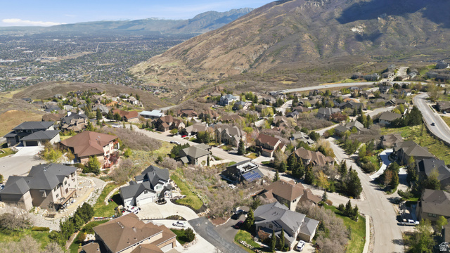 14902 Saddle Leaf Court Draper, UT 84020 - Photo 50 of 52 Aerial view of residential area with mountains