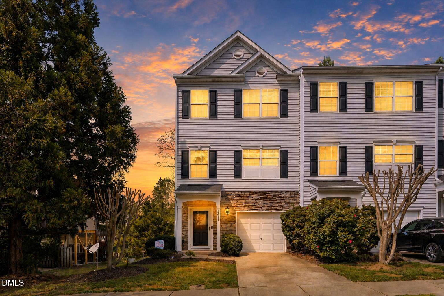 1311 Holly Grove Way Durham, NC 27713 - Photo 1 of 16 twlight photo 1311 Holly Grove