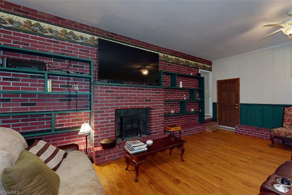 6028 Brantley Gordon Road Denton, NC 27239 - Photo 13 of 34 Converted garage is now this beautiful family room!