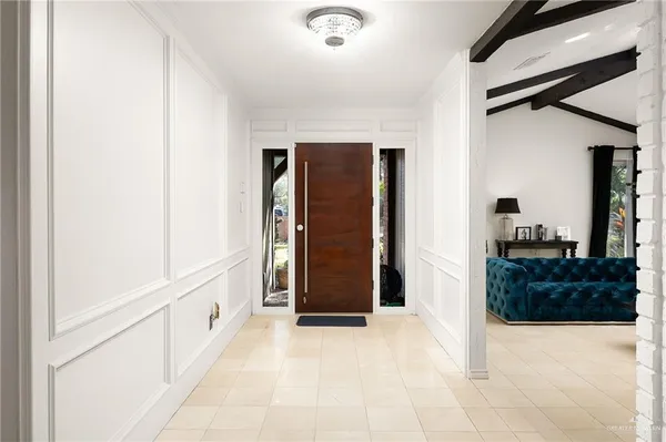a view of an entryway