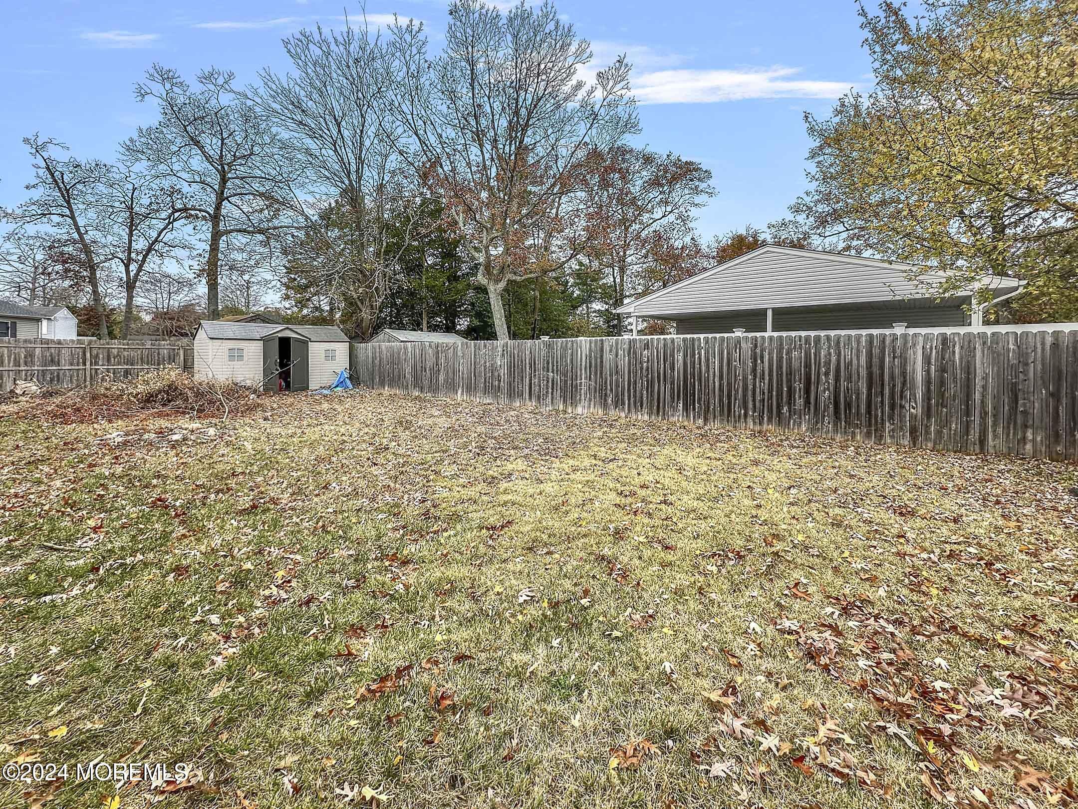 200 Silver Bay Road Toms River, NJ 08753 - Photo 5 of 6 Fenced Backyard