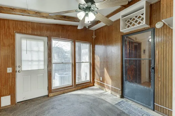 wooden floor in an empty room