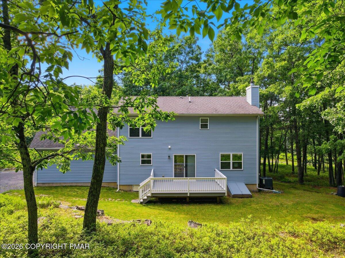 1212 North Whittaker Road Bushkill, PA 18324 - Photo 31 of 40 Back of Home