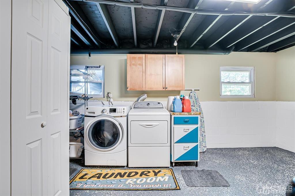 127 Hickory Road Somerset, NJ 08873 - Photo 39 of 51 a utility room with dryer and washer