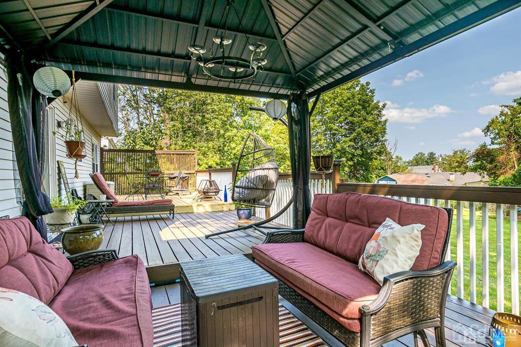127 Hickory Road Somerset, NJ 08873 - Photo 43 of 51 a view of a chairs in the roof deck