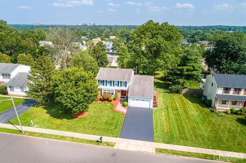 127 Hickory Road Somerset, NJ 08873 - Photo 48 of 51 an aerial view of a house with garden space and street view