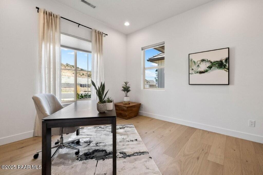 1109 South Lakeview Drive Prescott, AZ 86301 - Photo 25 of 48 a view of a workspace with furniture and a window