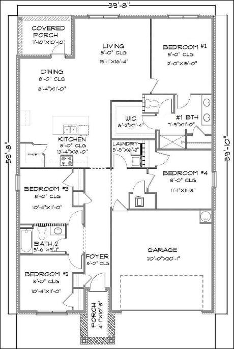 922 Sandbar Loop Crestview, FL 32539 - Photo 32 of 32 Cali Floorplan
