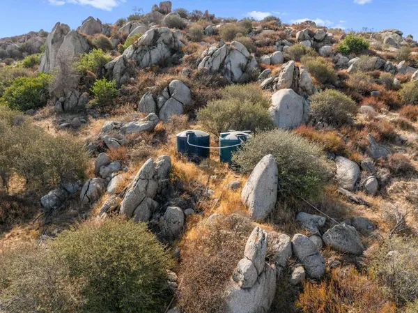 a view of city and mountain