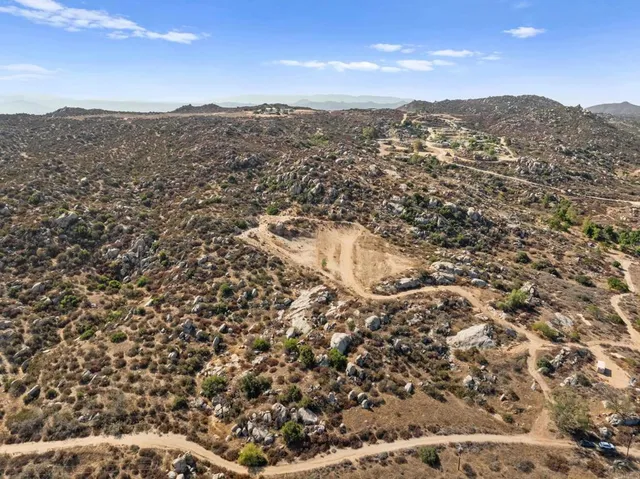 a view of city and mountain